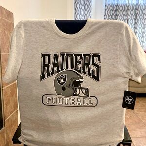 NWT! Raiders Fan tee shirt